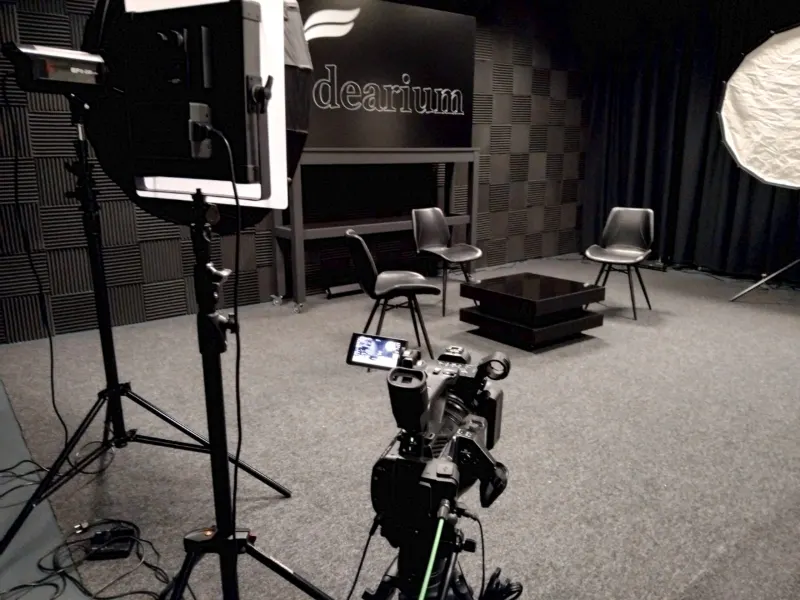 Mehrkamera-Aufbau – FILMPARTNER24 Studio Berlin