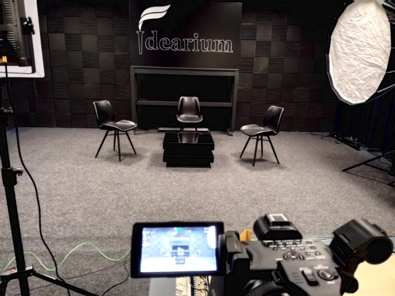 Kameraposition während einer Produktion – FILMPARTNER24 Studio Berlin